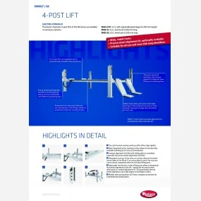 Brochure - Rotary 4 Post Lift 6.5t - SM65-55