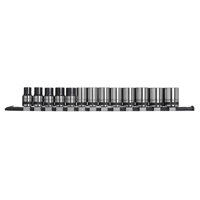 Sealey Socket Set 13pc 1/2"Sq Drive Metric - Black Series AK7994 - Image 2