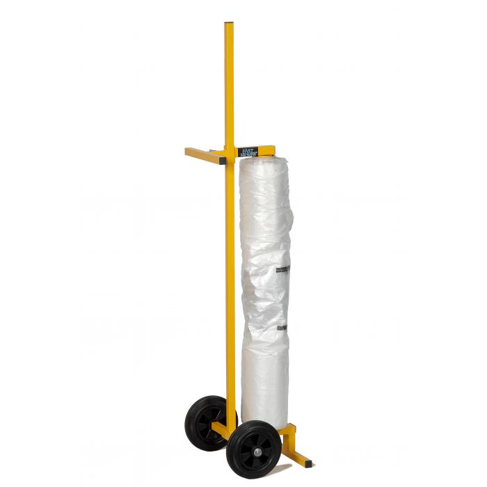 POLYMASK DISPENSER, 1400MM HIGH ON 150MM WHEELS FMT302