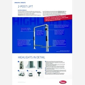 Brochure - Rotary 2 Post Lift 3.5t - SPOA3TS-5-EH1