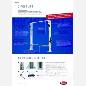 Brochure - Rotary 2 Post Lift 5.5t - SPO55E-EH1GR