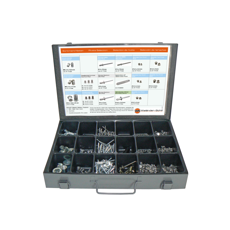 W&S RivBox N°1 - Rivets Assortment Box (777281)