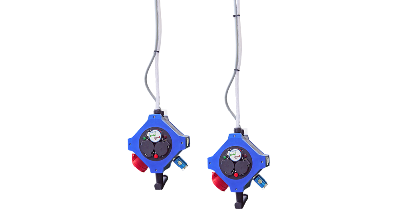 Stationary media supply 16 A | PU: 2 pcs. (881663)