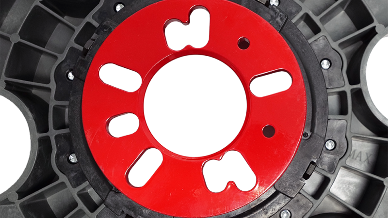 EZ-Roller Spinner - Steel flange 4/5 hole - CB: 0 74.1mm (HV158) - Image 3
