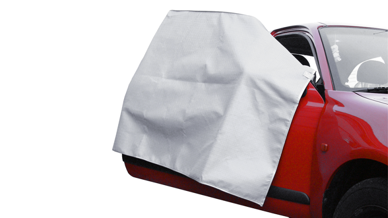 Wielander & Schill Spark protection door hood - 100 x 125 cm (881005) - Image 2