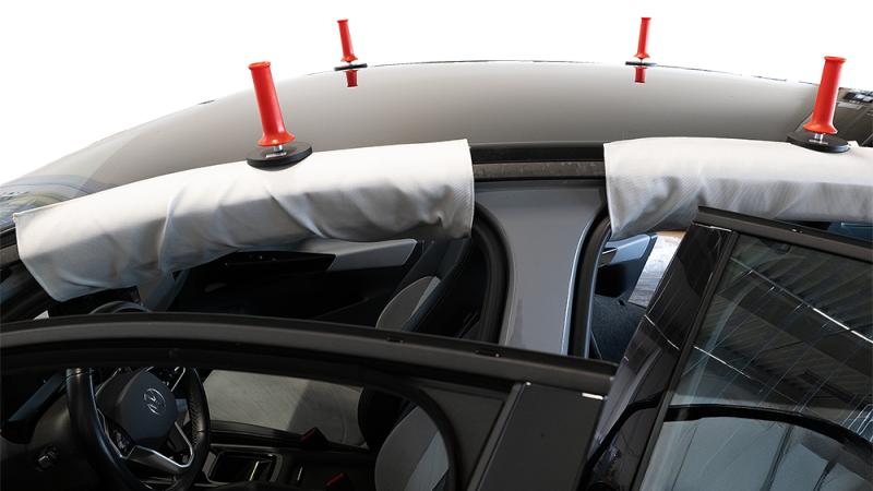 Wielander & Schill Roof lining cover - 120 x 170 cm - with magnets (571129) - Image 4