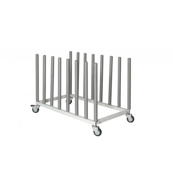 Mobile Vehicle Panel Storage Rack For 7 Panels FMT1226