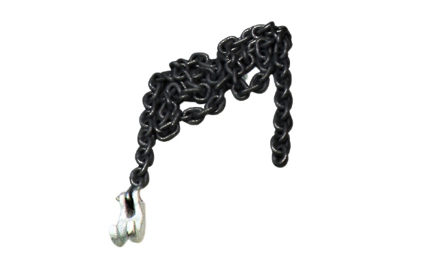 Stanzani Pull chain 2500mm with 1 claw Art.2501M