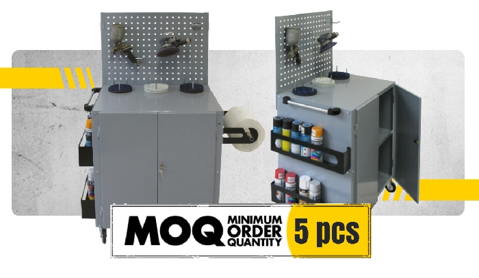 Stanzani Service Trolley for preparation area - ART.303R